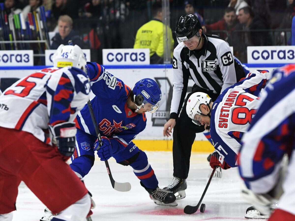    Хоккей. КХЛ. Матч СКА - ЦСКА© РИА Новости / Алексей Даничев