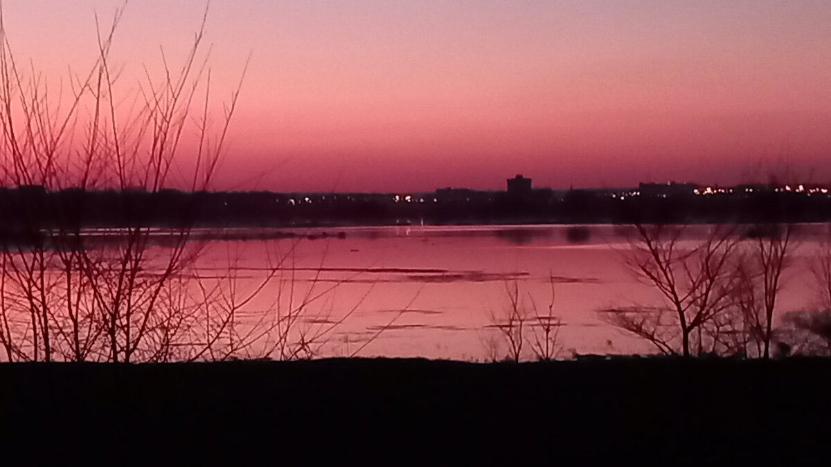 Закат (из личных фото автора)