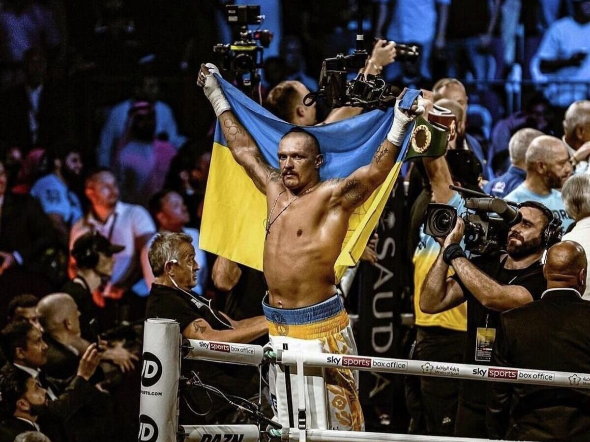    Александр Усик© Соцсети украинца