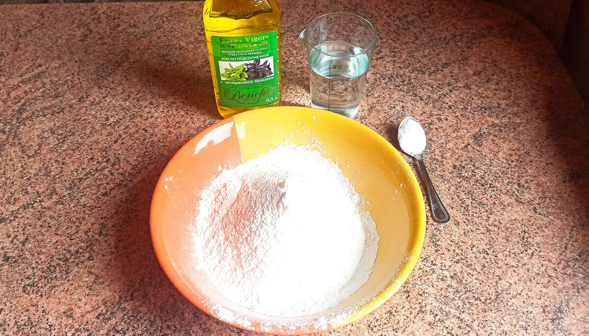 Ингредиенты на лаваш