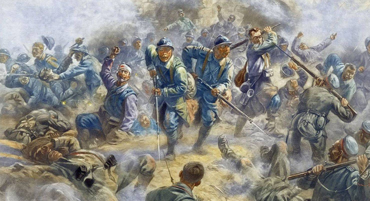 Атака французских войск