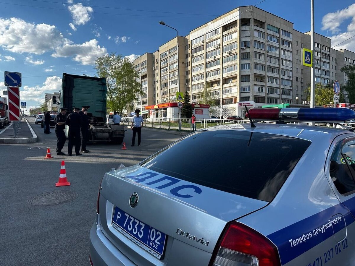 В Уфе водитель грузовика насмерть сбил женщину на пешеходном переходе |  Пруфы | Новости Уфы и Башкирии | Дзен