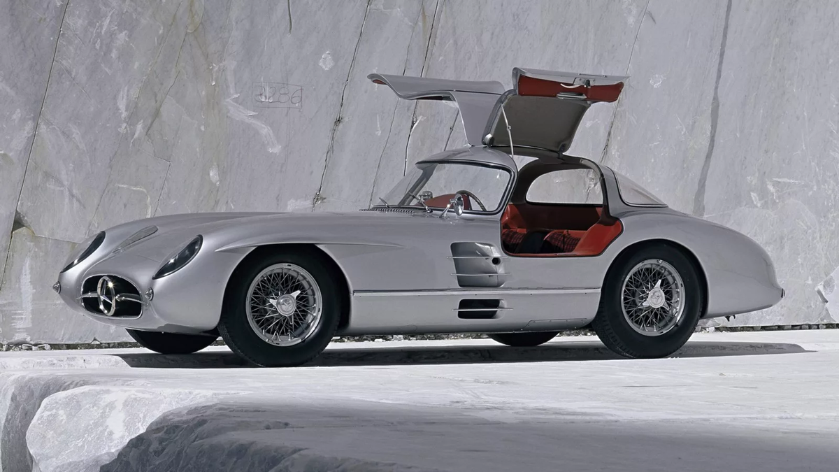 Mercedes Benz 300 SLR 1955 двигатель