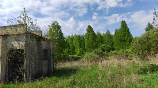 Заброшенная водокачка и огромное водохранилище в поселке Красный Луч. Глухие, но красивые места Липецкой области