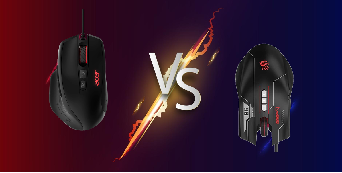 Acer OMW124 VS A4Tech Bloody ES7 Black