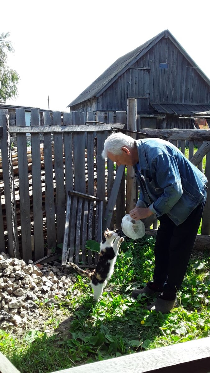 Евгений Иванович и Муся на арене!