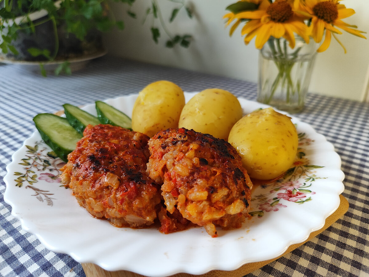 Ленивый фаршированный перец 