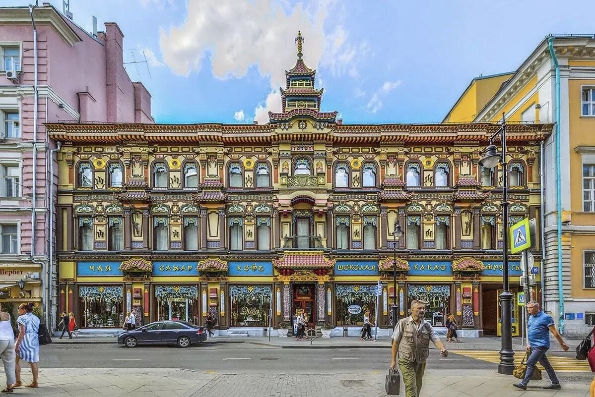 Чайный дом Перлова на Мясницкой, Москва