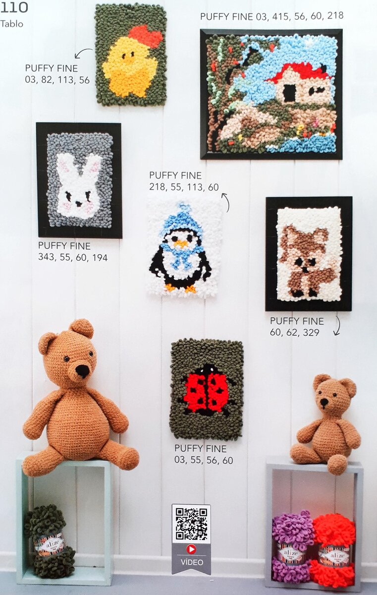 Панно из журнала Alize