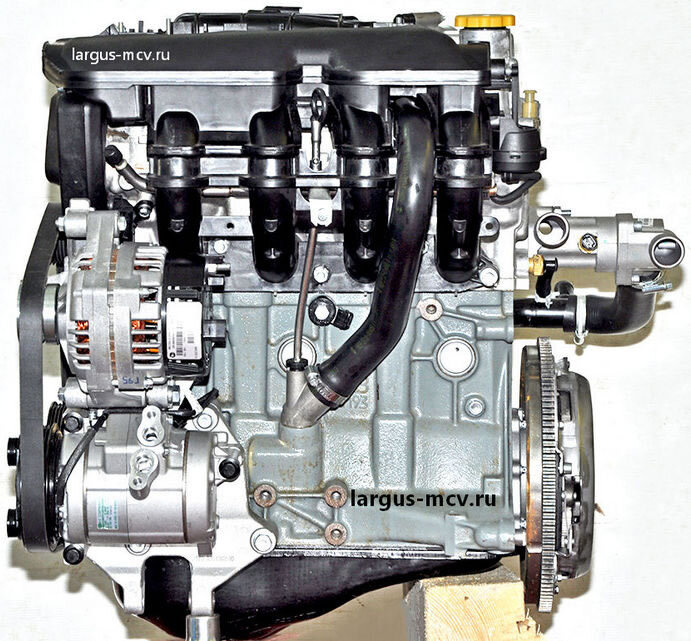 
Двигатель производства АВТОВАЗ 1,6 л.