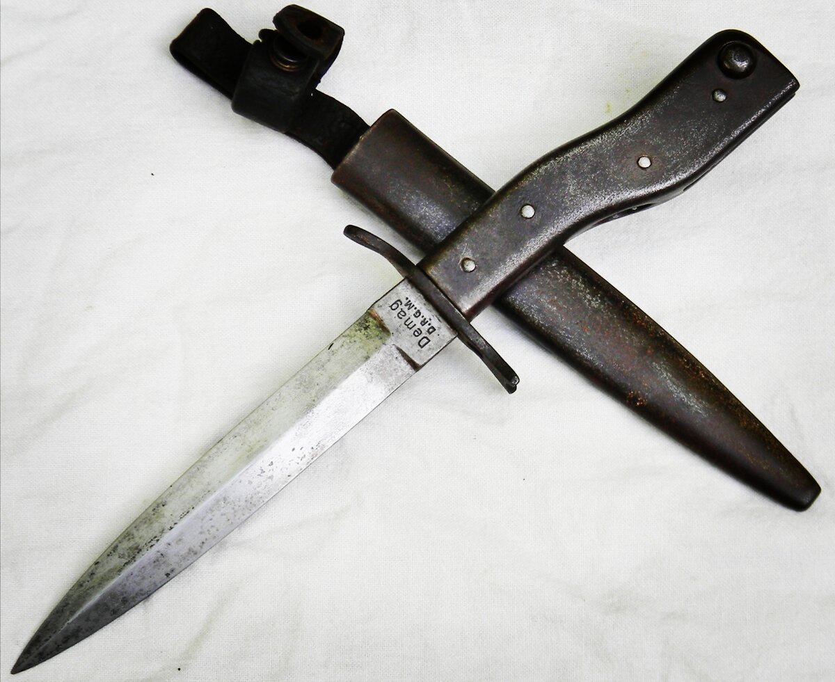 Demag – немецкий окопный штык-нож образца 1916 года.