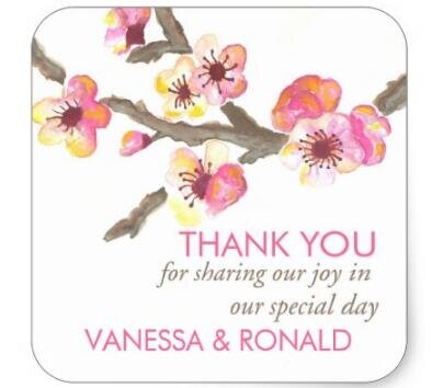 Сакура акварелью