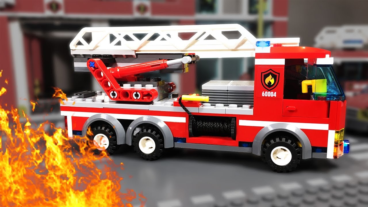 ПОЖАР в ЛЕГО Сити 🔥🚒 Lego Мультфильм про Пожарных