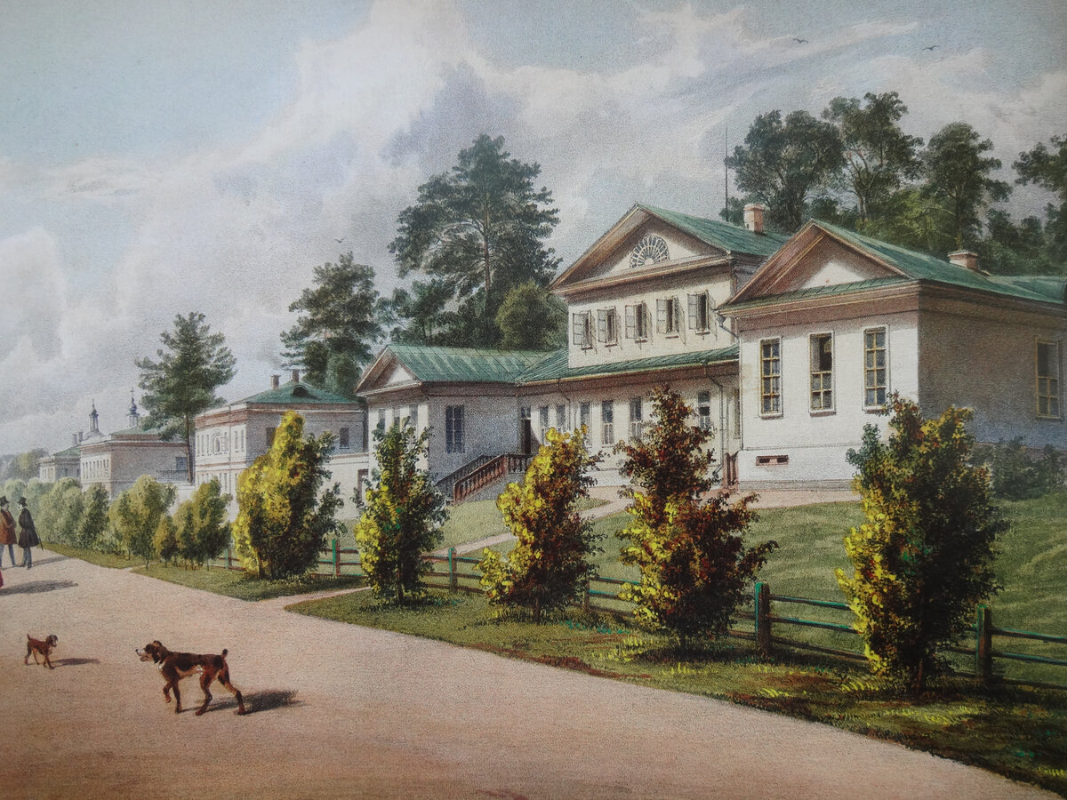 Парк кузьминки рисунок