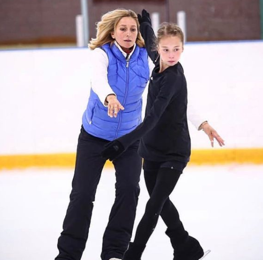 Ксения Синицына готовится выступить на своем первом этапе Гран-при.