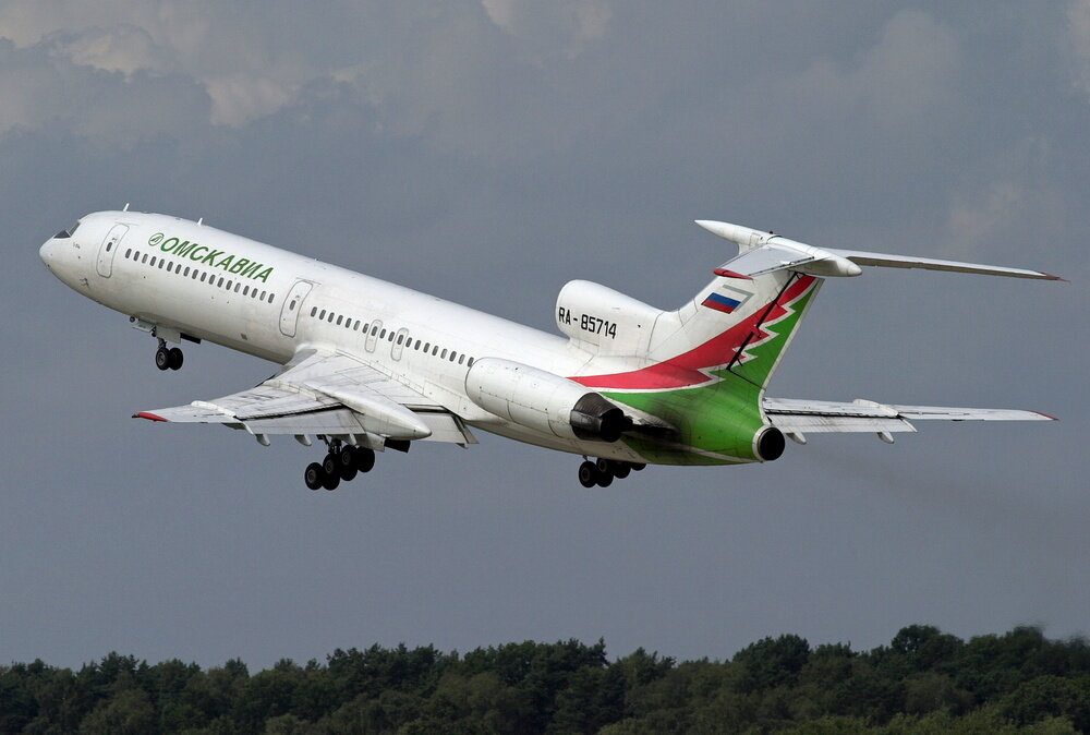 Ту-154 авиакомпании Омскавиа