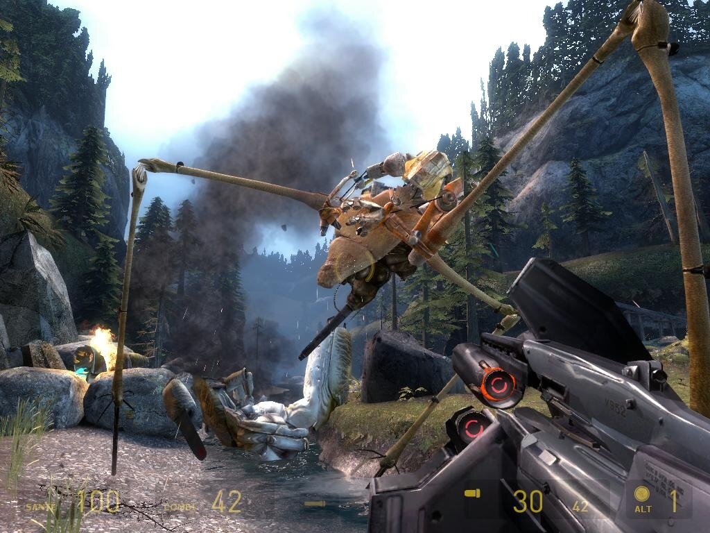 Где вышла игра. Half-Life 2: Episode two. Игра half Life 2 Episode. Half-Life 2: Episode two геймплей. Half Life 2 screenshots