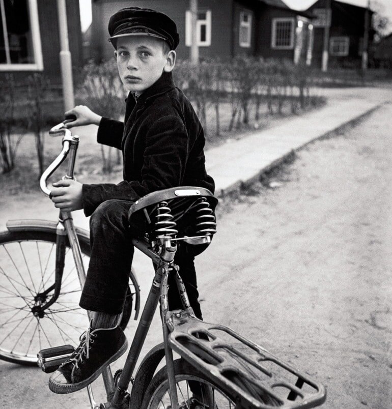 На отцовском велосипеде, 1969 г