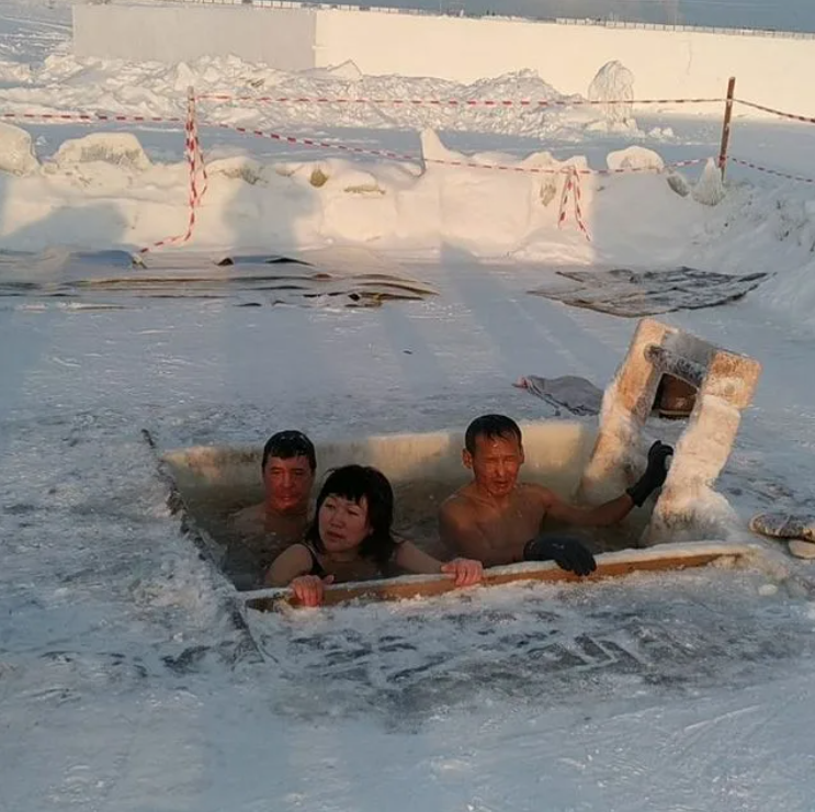 Моржи Байкал
