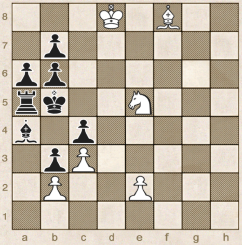 ход белых, мат в 20 ходов