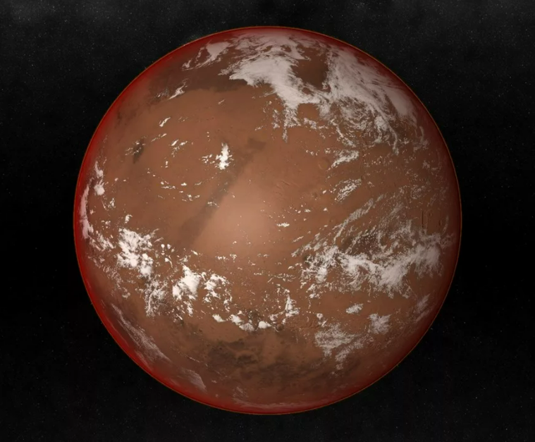 На марсе нет атмосферы. Марс Планета атмосфера. Марс Планета 3д. Климат Марса. Марс Планета атмосфера и климат.