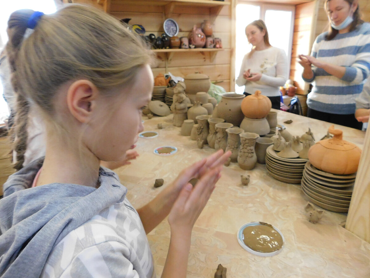 Мастер-класс. Фото автора.