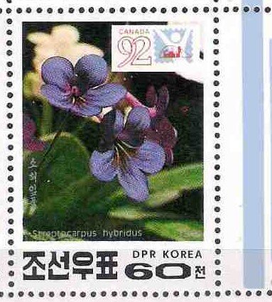 Почтовая марка КНДР 1991 года, номер по каталогу Михель 3246.