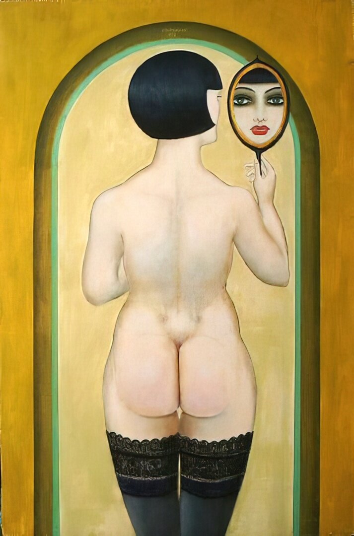 © Ролан Бурижо / Roland Bourigeaud / Ролан Бурижо ( Франция, 1920 - 2007) Теоретик искусства, педагог, живописец.