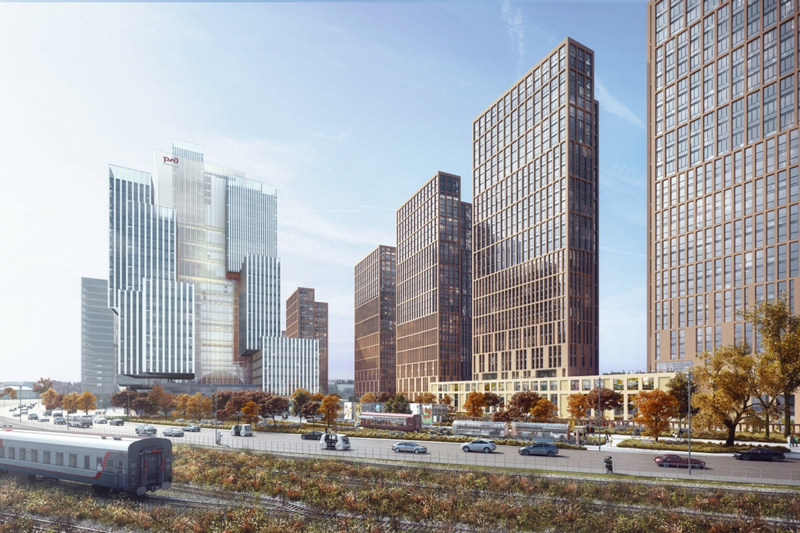 Так представляют себе будущее авторы проекта "РЖД-Сити" 