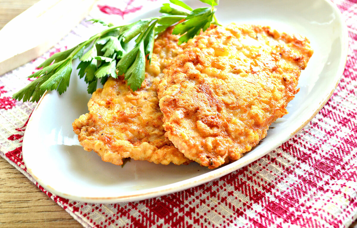 Куриные отбивные приготовление 