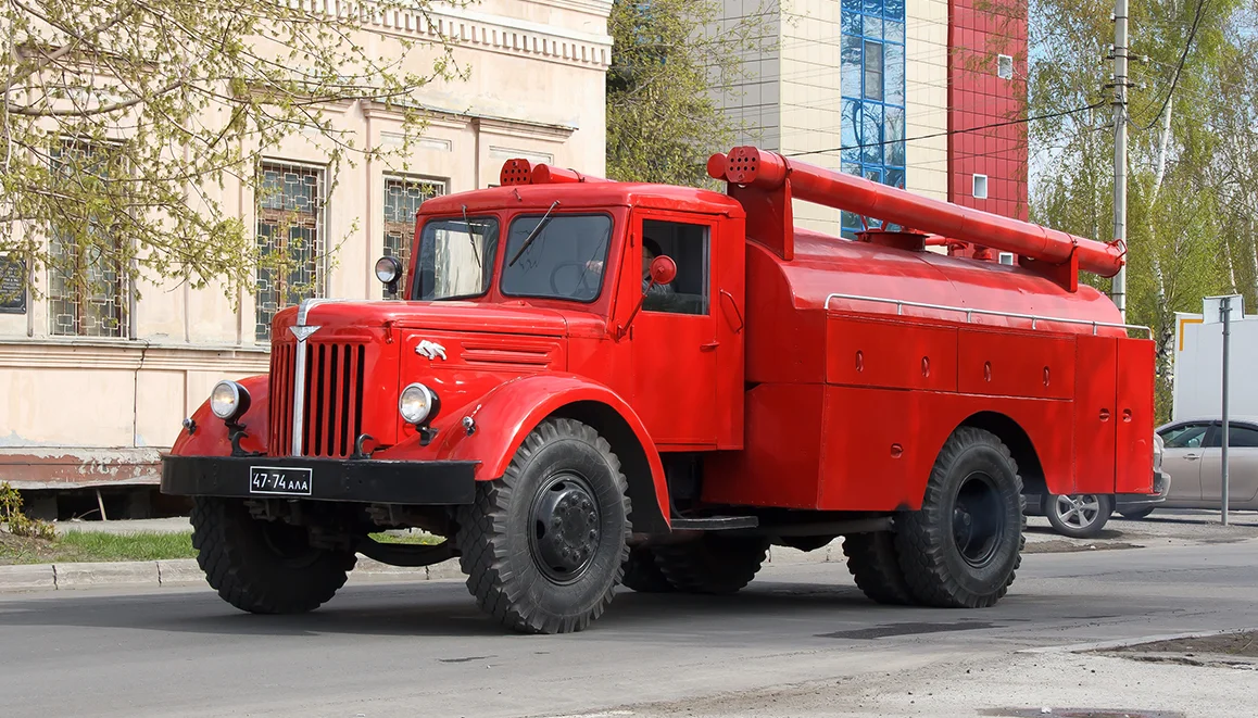 МАЗ-200 пожарный