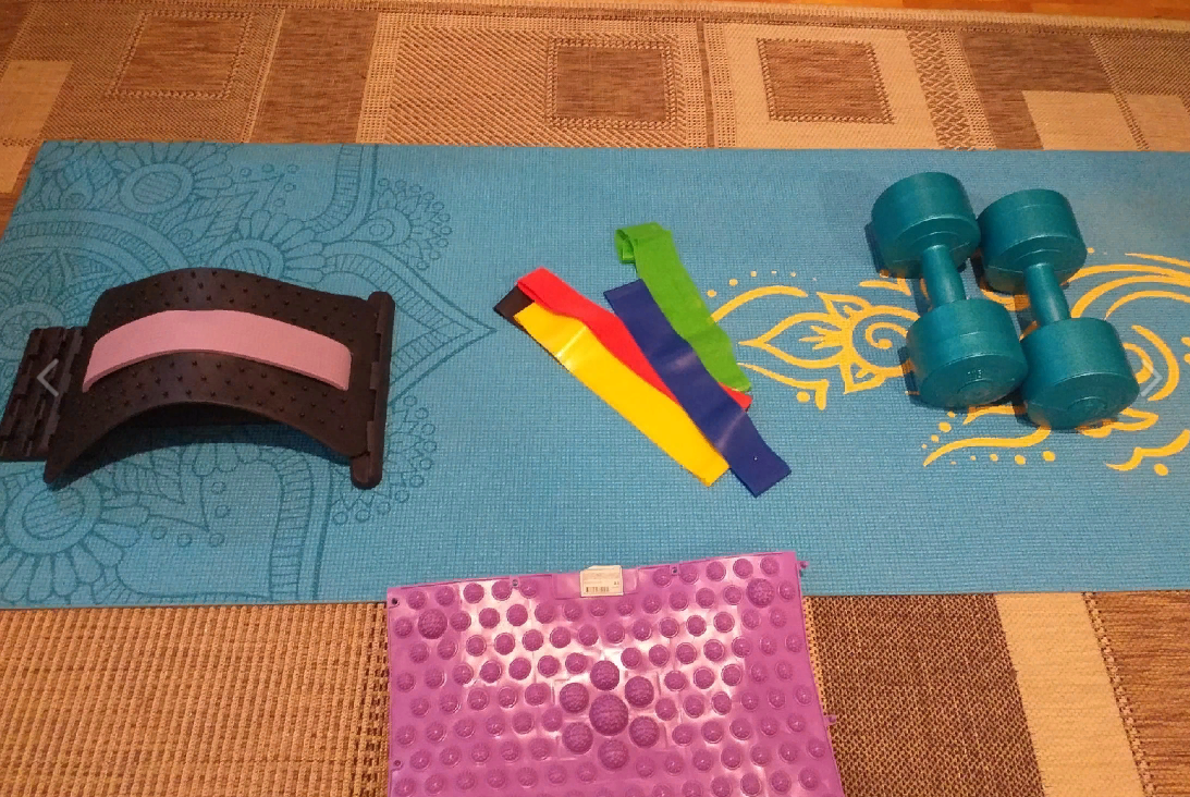 Мой любимый инвентарь. Но не весь )