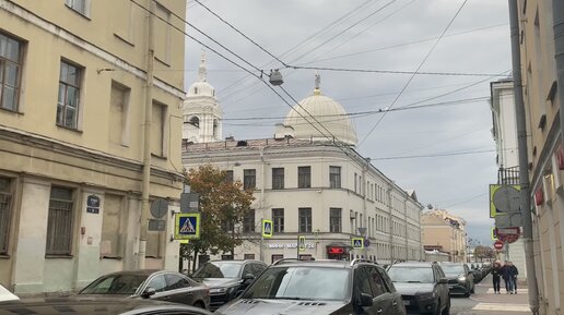 Санкт-Петербург. Прогулка по Тучкову переулку