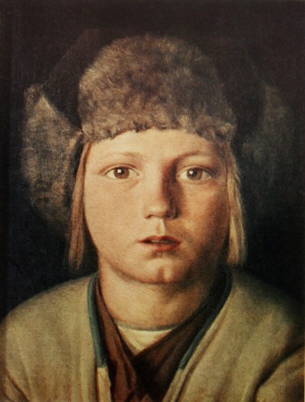 Крестьянский мальчик, 1840-е. Фото с ru.wikipedia.org