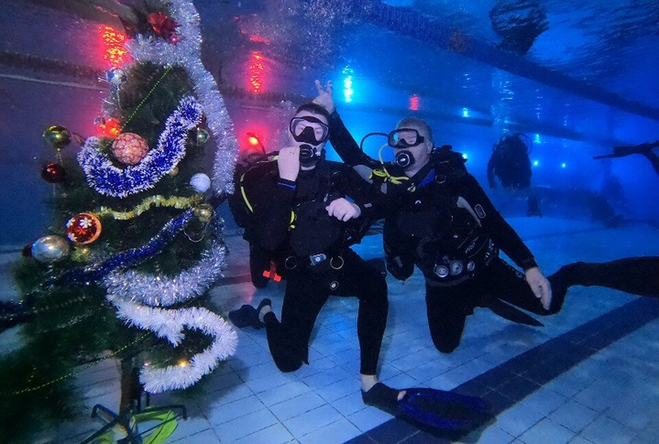     Не обошлось без шуток Фото: предоставлено клубом «Dive 27»