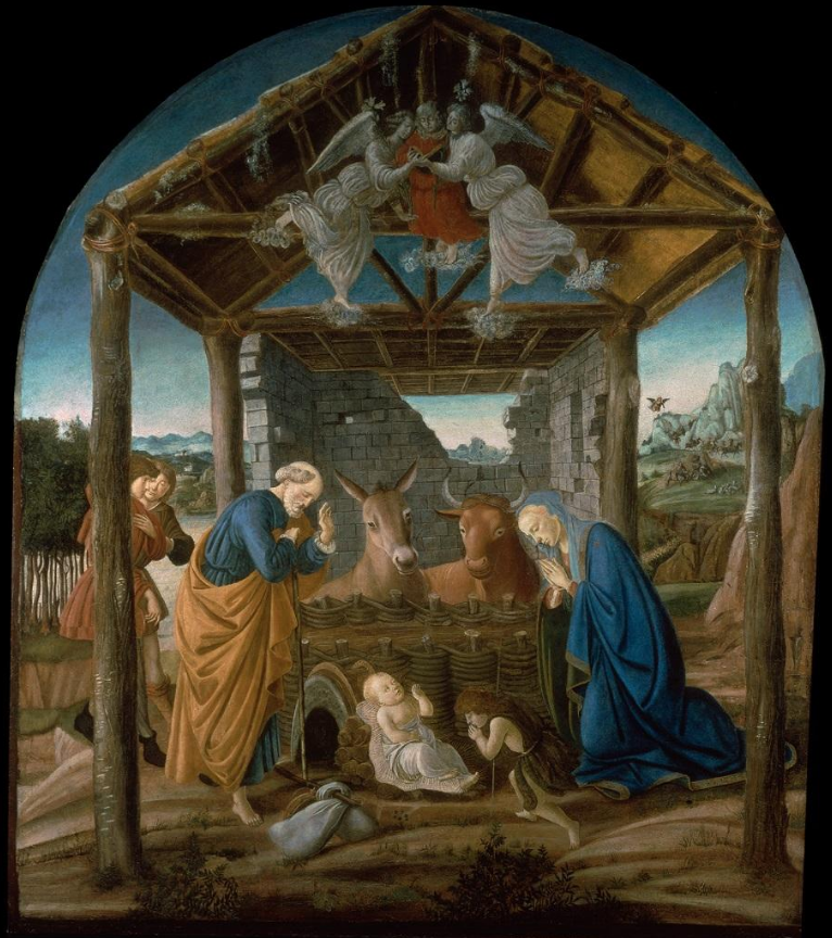 Сандро Боттичелли. Рождество. 1473-1475. 
