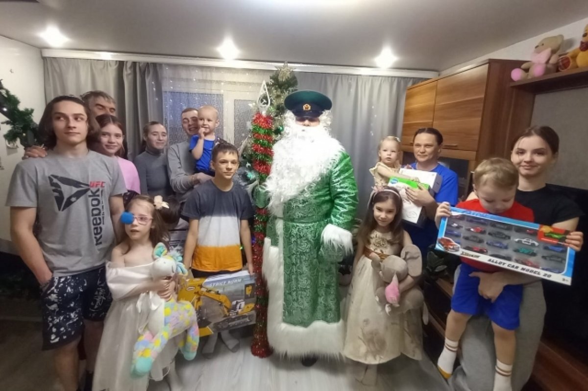    Чудеса под Новый год. «АиФ на Енисее» подарил сказку многодетной семье