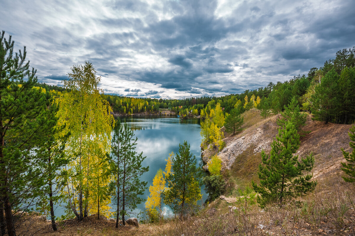 Кудеевка мраморное озеро