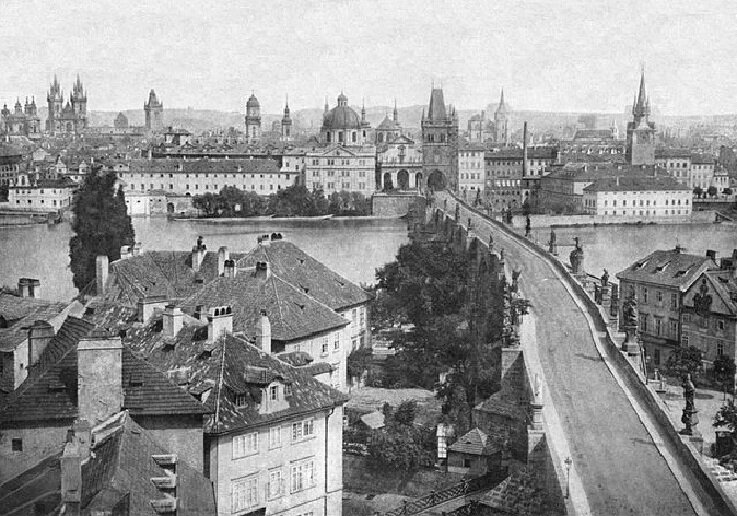 Прага в середина XIX века