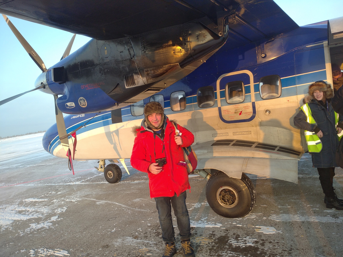 Полёт на маломестном самолётике L-410