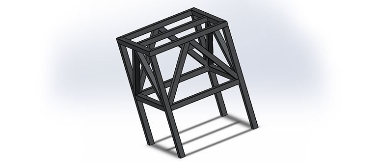 Сварочная конструкция в SolidWorks часть 2