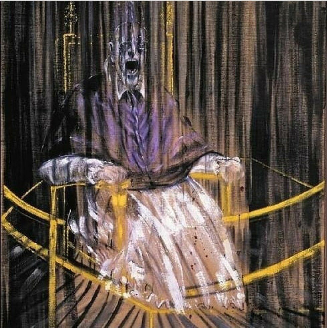 "Этюд по портрету папы Иннокентия X работы Веласкеса", 1953