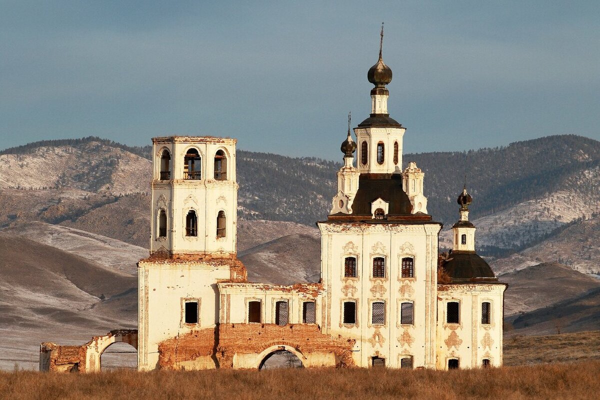 Спасский собор в Селенгинске. Селенгинский район, Бурятия. Фото Valentin K. Yandex maps.