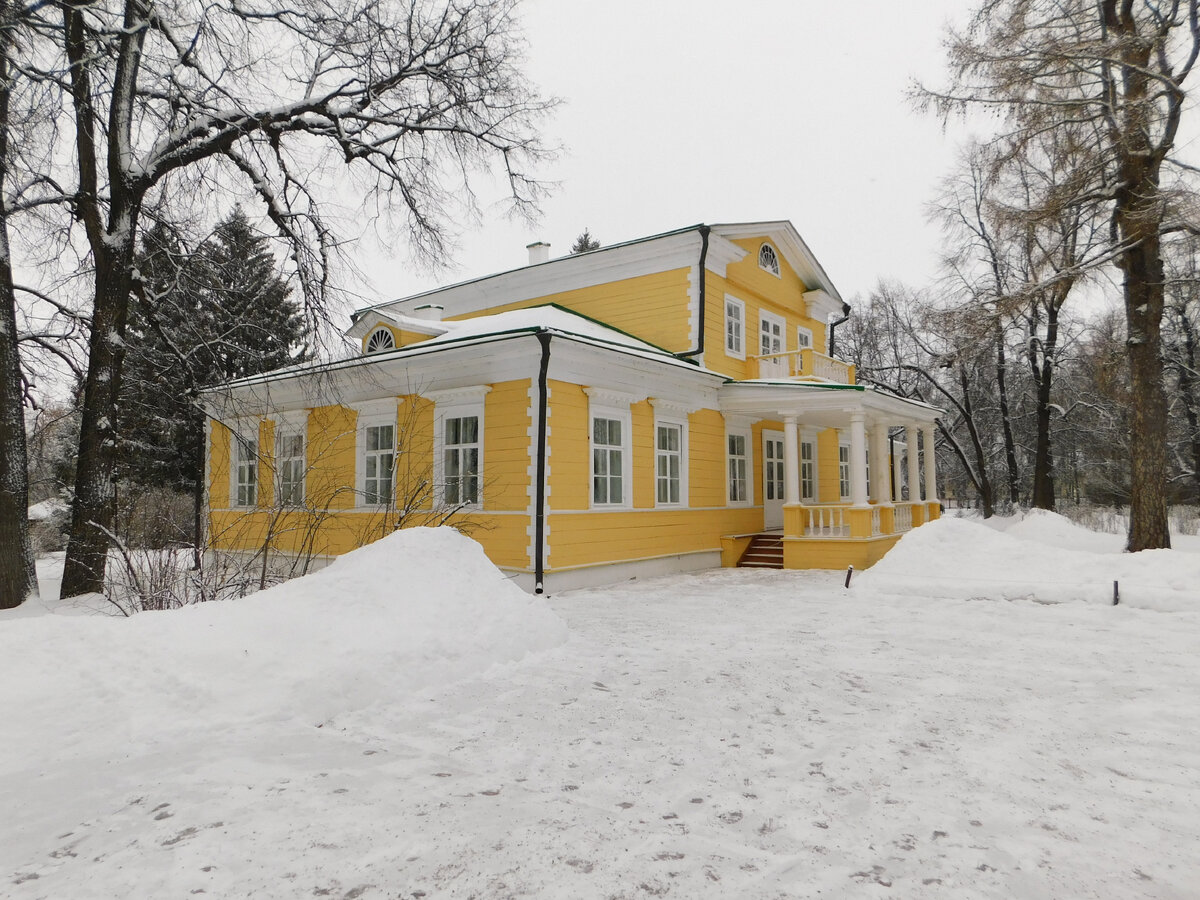 Дом Пушкиных в селе Большое Болдино. Фото автора.