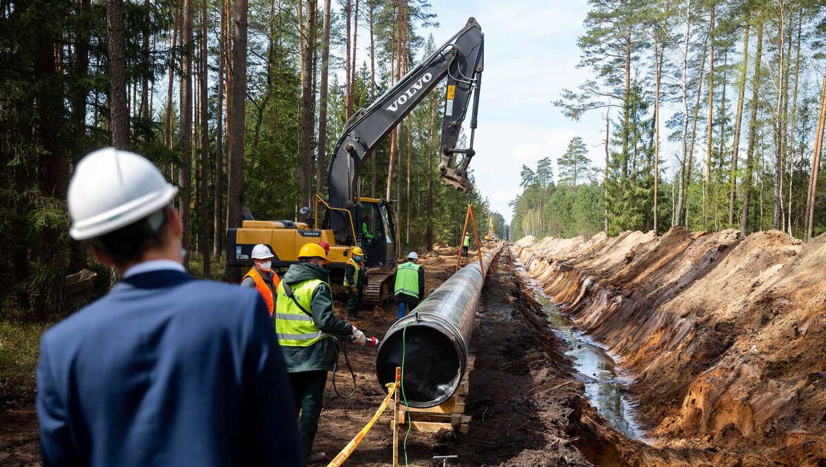 Постройка газопровода - дело хлопотное.  фото: картинки  яндекса.