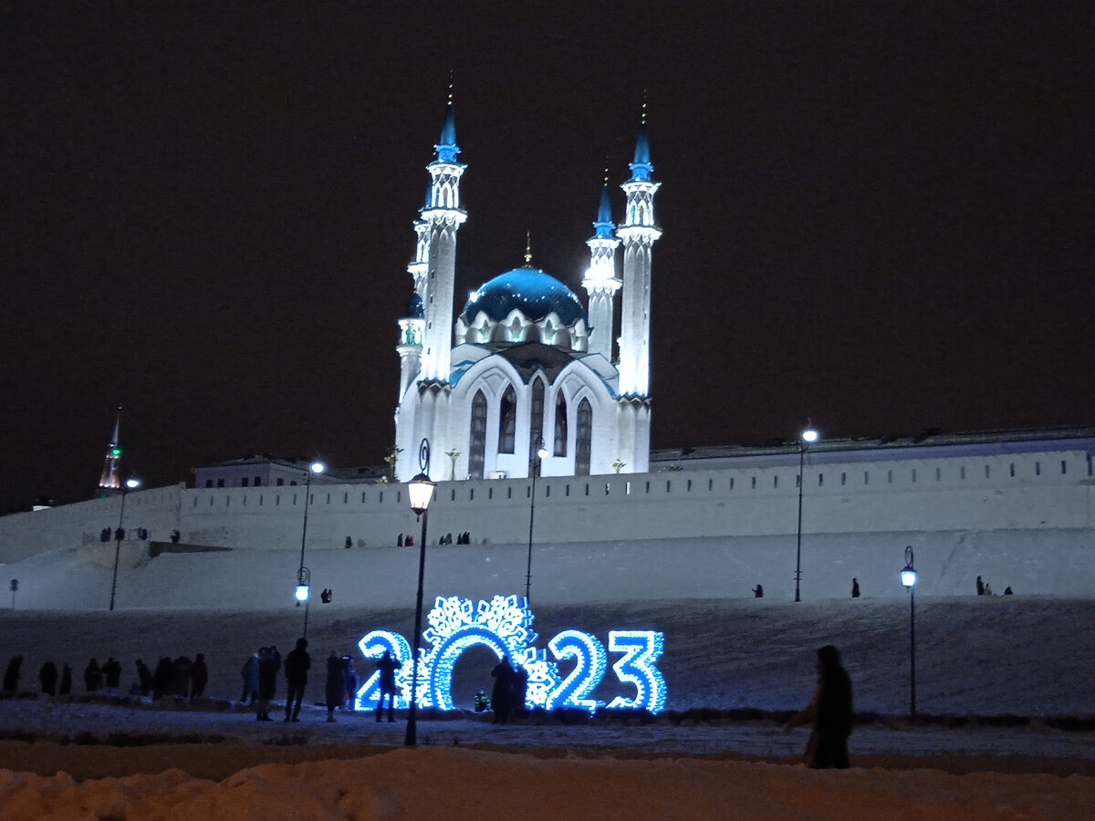 красивые места в казани зимой