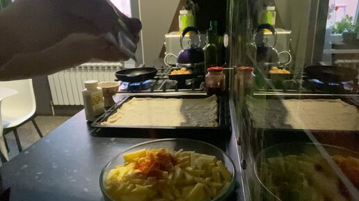 Жареная картошка и пироги с малиной 🍓обзор продуктов из магазина «Монетка»