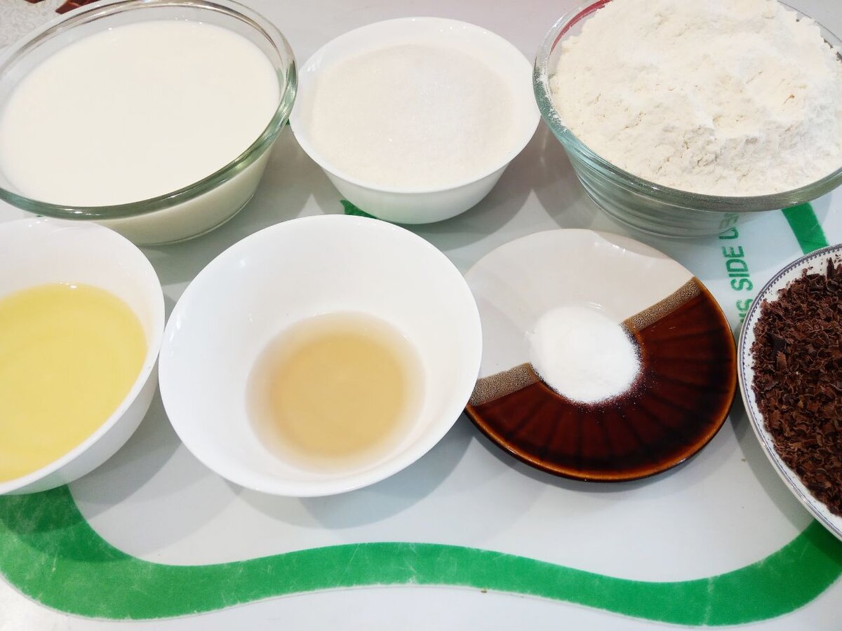 Ингредиенты для приготовления пирога