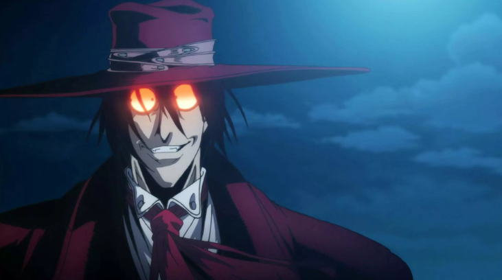 Кадр из аниме Хеллсинг Ultimate 