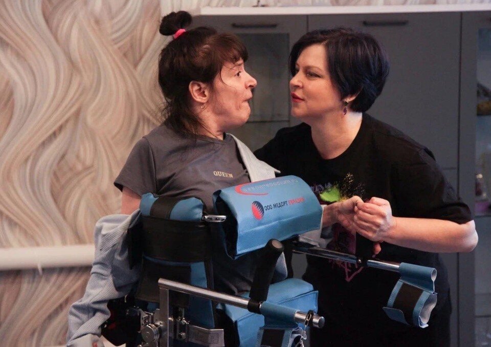     Галина заботится об Ольге всю жизнь. Фото: Фонд 2020.